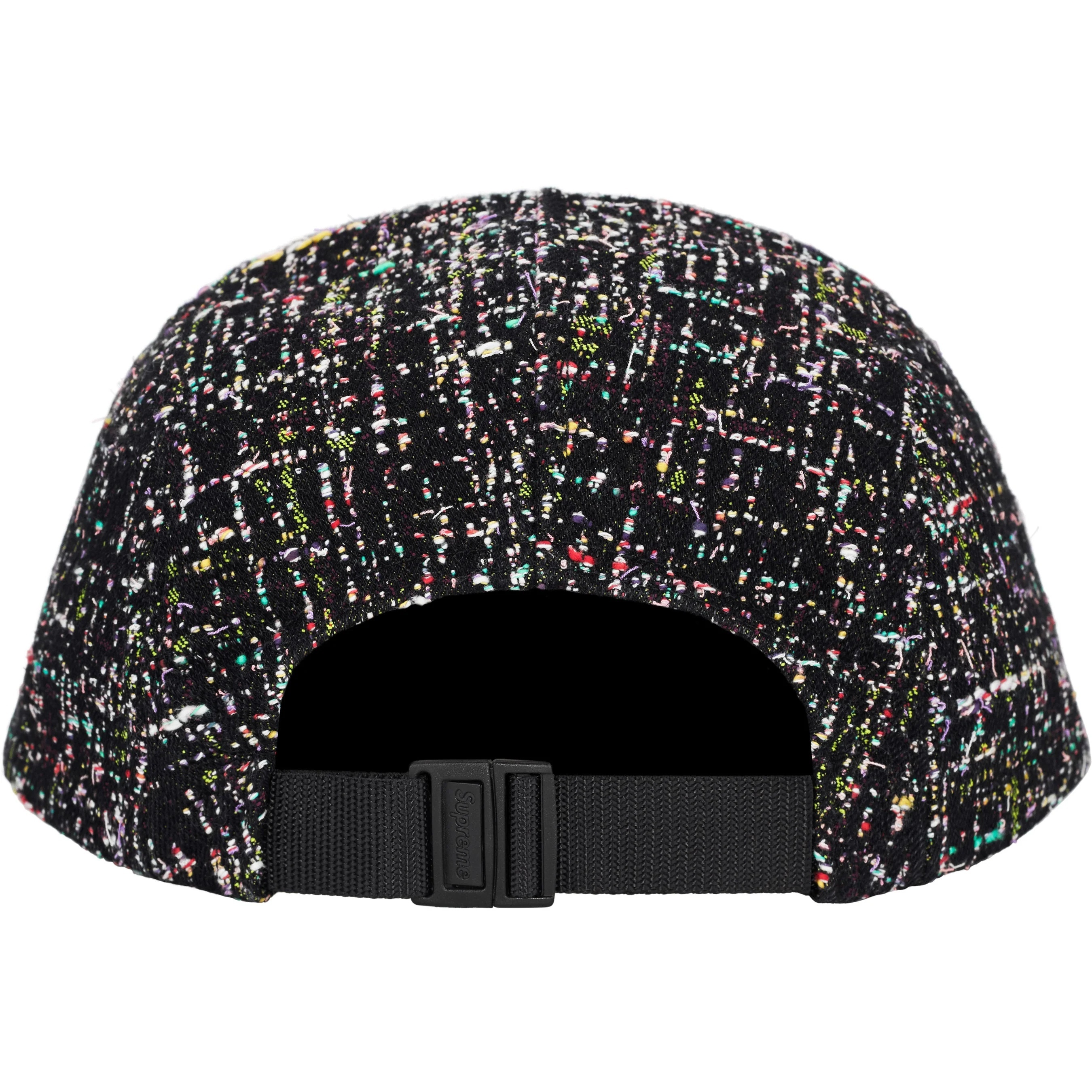Denim Bouclé Camp Cap view 7
